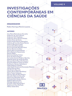 cover image of Investigações contemporâneas em Ciências da Saúde, Volume 9